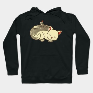 Zen Cat Zen Garden by Tobe Fonseca Hoodie